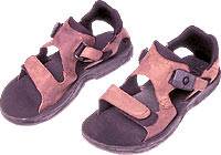 The sandals speak of sonship