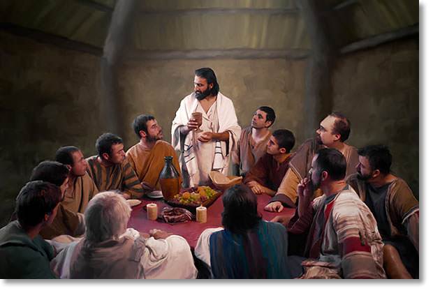having loved His own which were in the world, He loved them unto the end