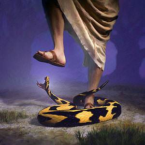 God has triumphed gloriously over His enemy and our enemy