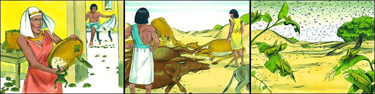 plagues of Egypt.