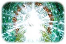 The Bible teaches that God is all light and glory