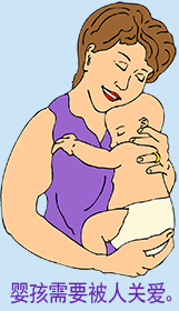 there seemed to be a direct correlation between personal, loving attention and physical health