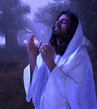 Jesus prayed to His Father