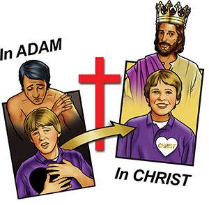 I am no longer in Adam; I am now in Christ.