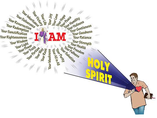 Everything I need is in Christ, and Christ is living in me by His Spirit.