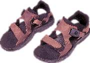 The sandals speak of sonship