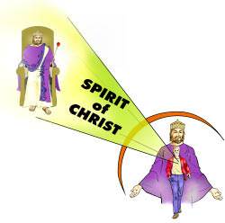 God gives us the Spirit of Christ so we can live like His sons.