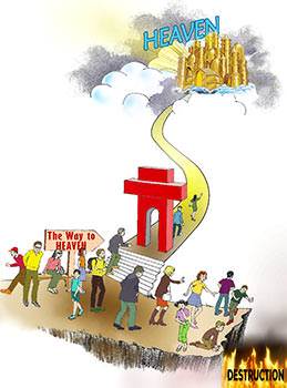 Jesus told us that there are two roads in life.