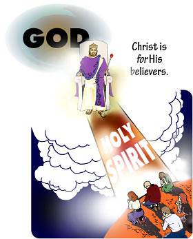 The Holy Spirit connects me with my Savior in Heaven