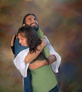 God will welcome you with rejoicing