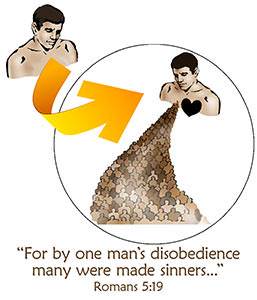 "For as by one man's disobedience many were made sinners…"