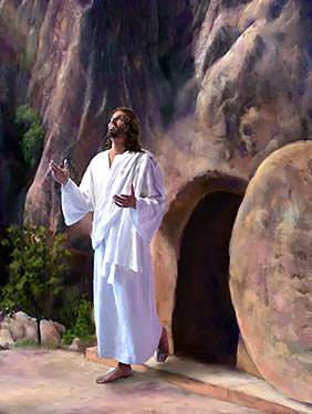Jesus rose from the grave