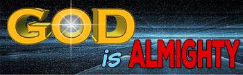 God is almighty