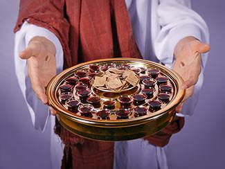 "This cup represents the New Covenant which is brought into being for you by My blood."