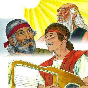 God chose Abraham, Moses and David