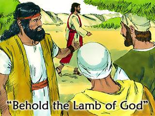 When John the Baptist first saw Jesus he said, Behold the Lamb of God, which takes away the sin of the world.