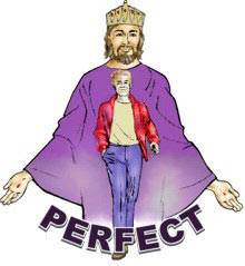 This righteousness is perfect because Christ is perfect.