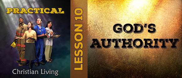 Lesson 10: God's Authority