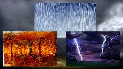 Even the fierce and cruel things of nature serve Him