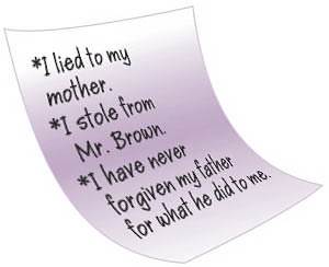 Your list may read like this