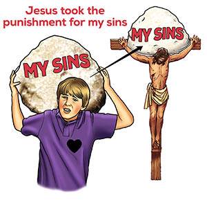 Jesus took the punishment for my sins