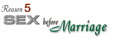 Reason 5 Sex before Marriage...