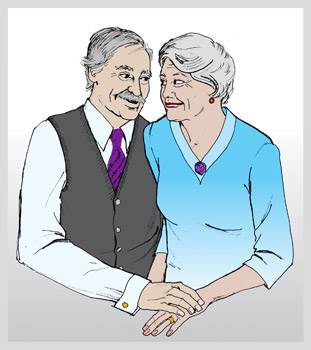 The author and his wife