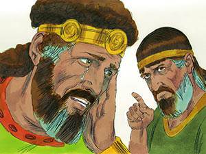 God sent the prophet Nathan to confront David