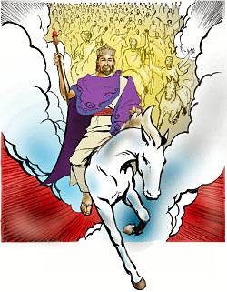 After these events, the Lord Jesus will return to the earth with His believers